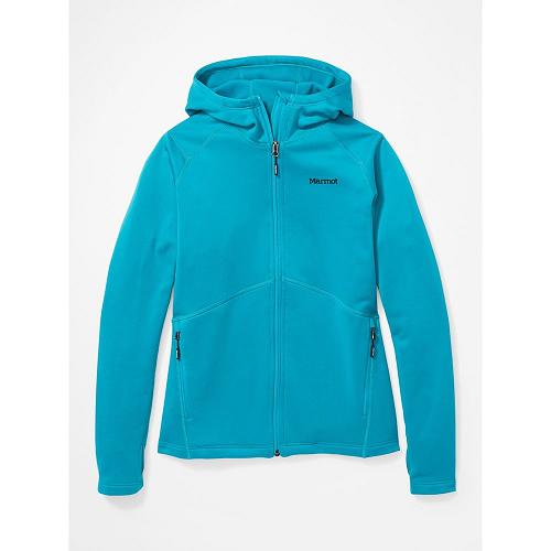 Marmot Olden Polartec Jackets - Womens Fleece Blue CA8391276 Canada